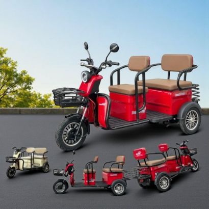 صورة دباب كهربائي بثلاث عجلات للركاب